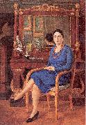 Mashkov, Ilya Portrait of Z. D. R oil painting on canvas